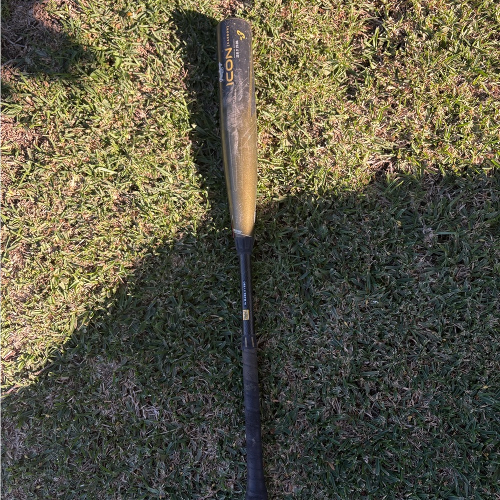 Rawlings Black and Gold Baseball Bat